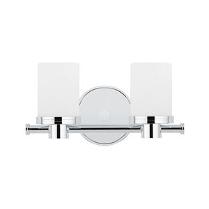 Southport 2 Light 12 inch Polished Chrome Bath And Vanity Wall Light
