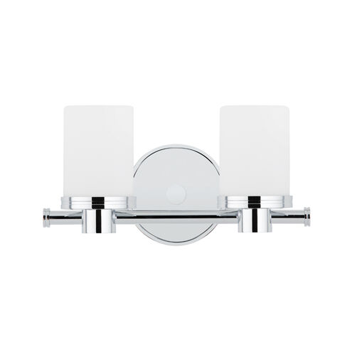 Southport 2 Light 12 inch Polished Chrome Bath and Vanity Wall Light