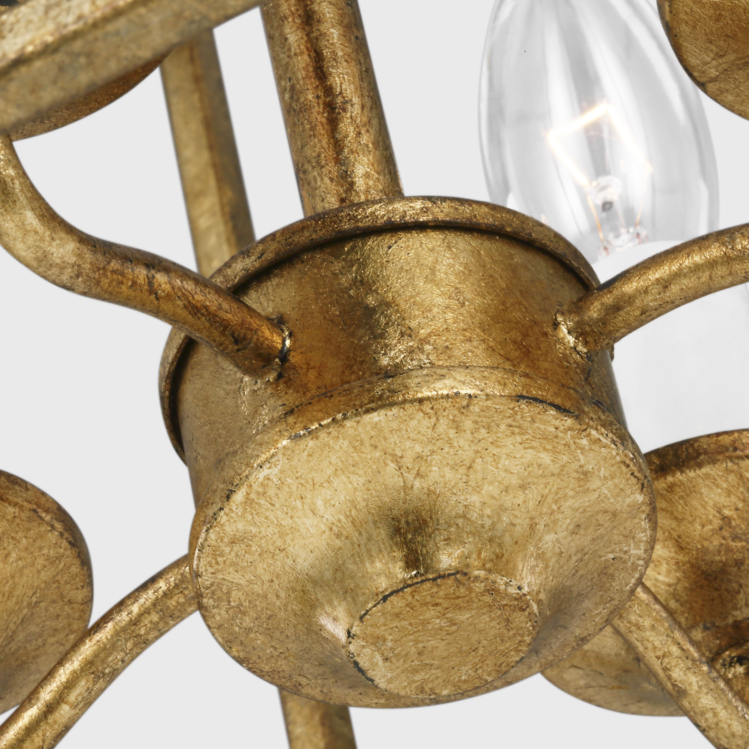 AH by Alexa Hampton Bantry House 4 Light 12.5 inch Antique Gild Lantern Pendant Ceiling Light