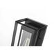 Etting 1 Light 12 inch Black Outdoor Wall Sconce
