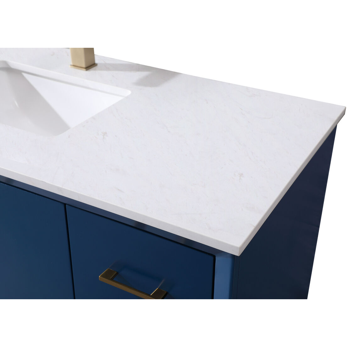 Hayes 84 X 22 X 35 inch Blue Vanity Sink Set