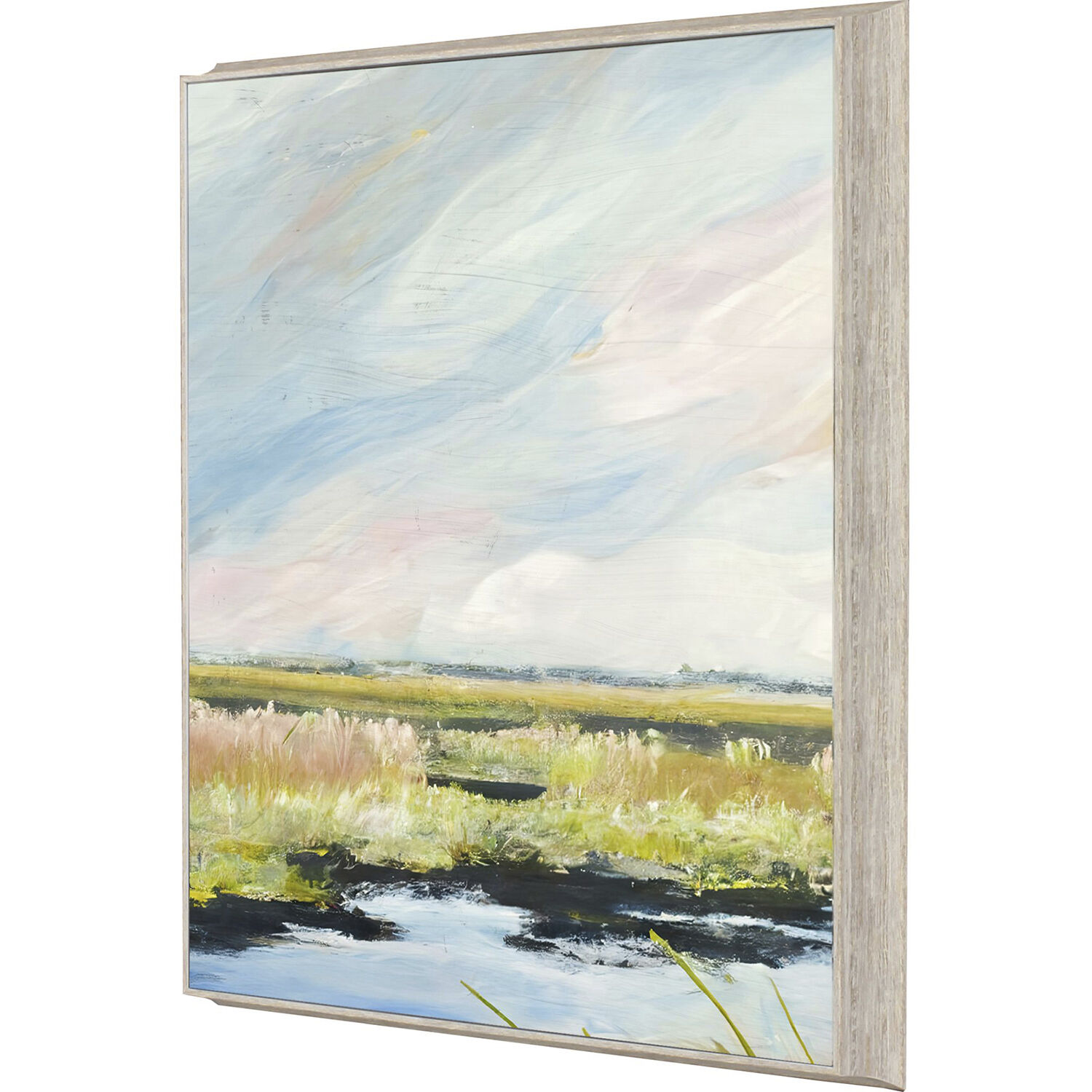 Marshlands 29 X 26 inch Non-Glass Framed Art, Propac