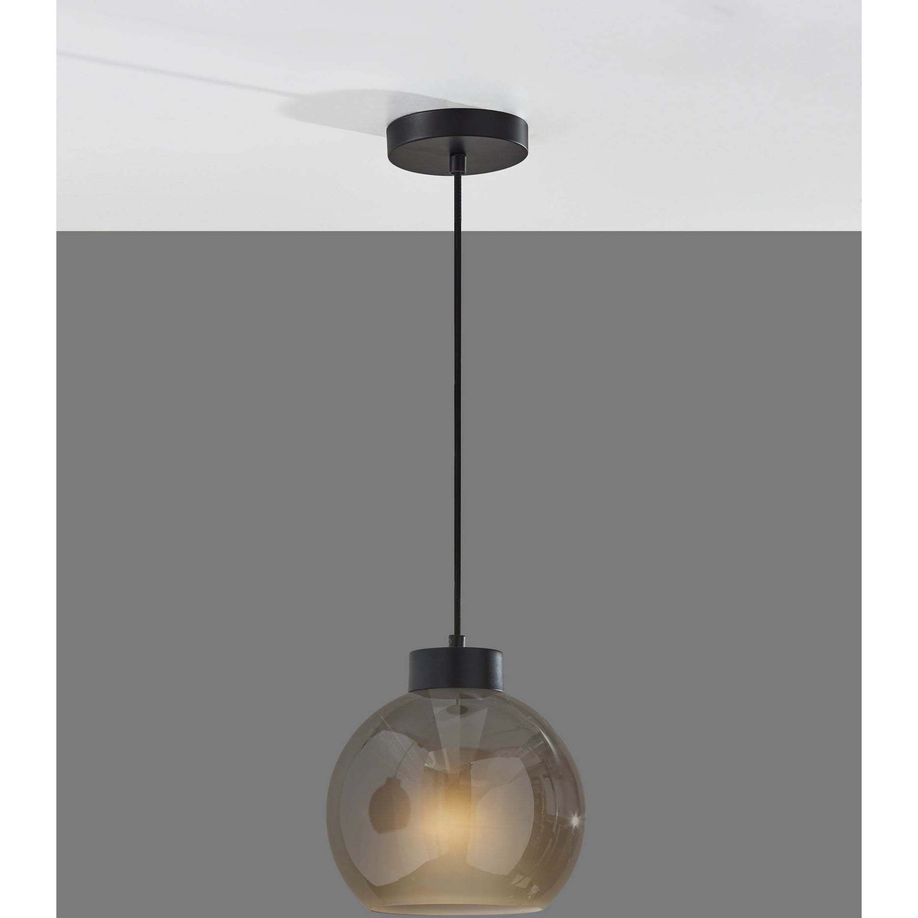 Atticus 9 inch Black Pendant Ceiling Light