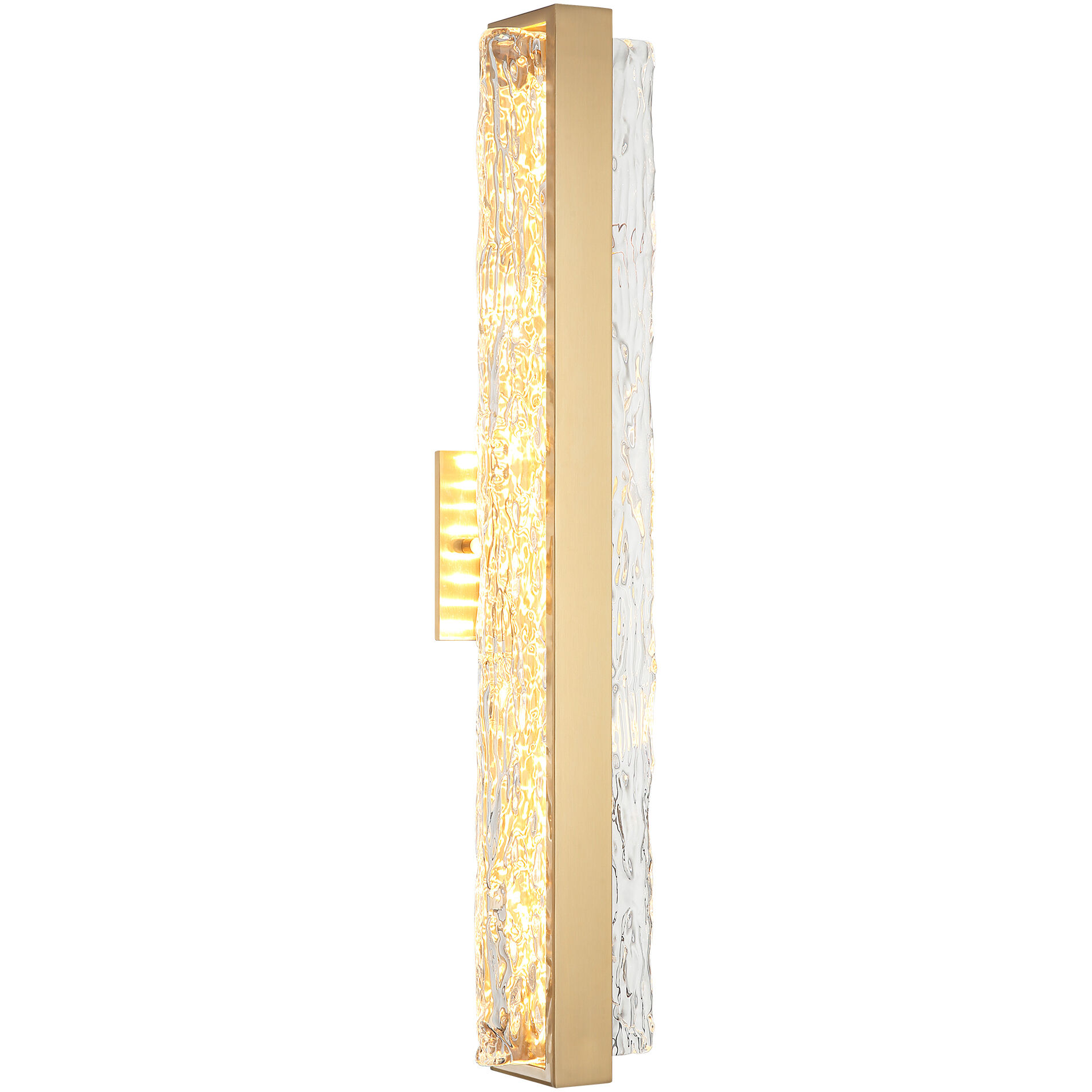 Niagara LED 4.75 inch Aged Gold Brass Bath Vanity Light Wall Light