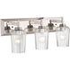 Yep Brilia 3 Light 24 inch Polished Nickel Vanity Light Wall Light