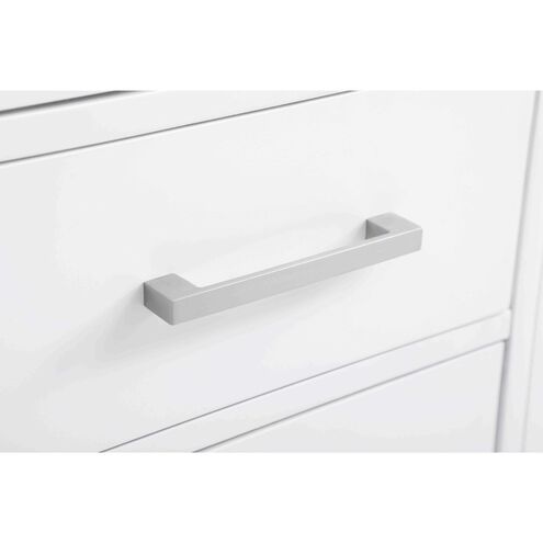 Lewis 60 X 22 X 34 inch White Vanity Sink Set