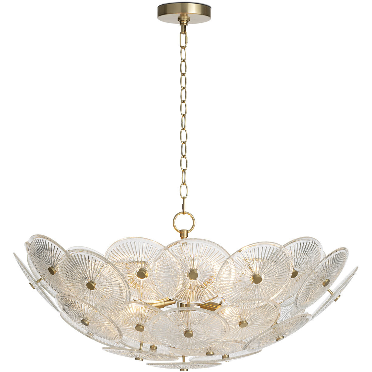 Holly 9 Light 31.25 inch Clear Chandelier Ceiling Light