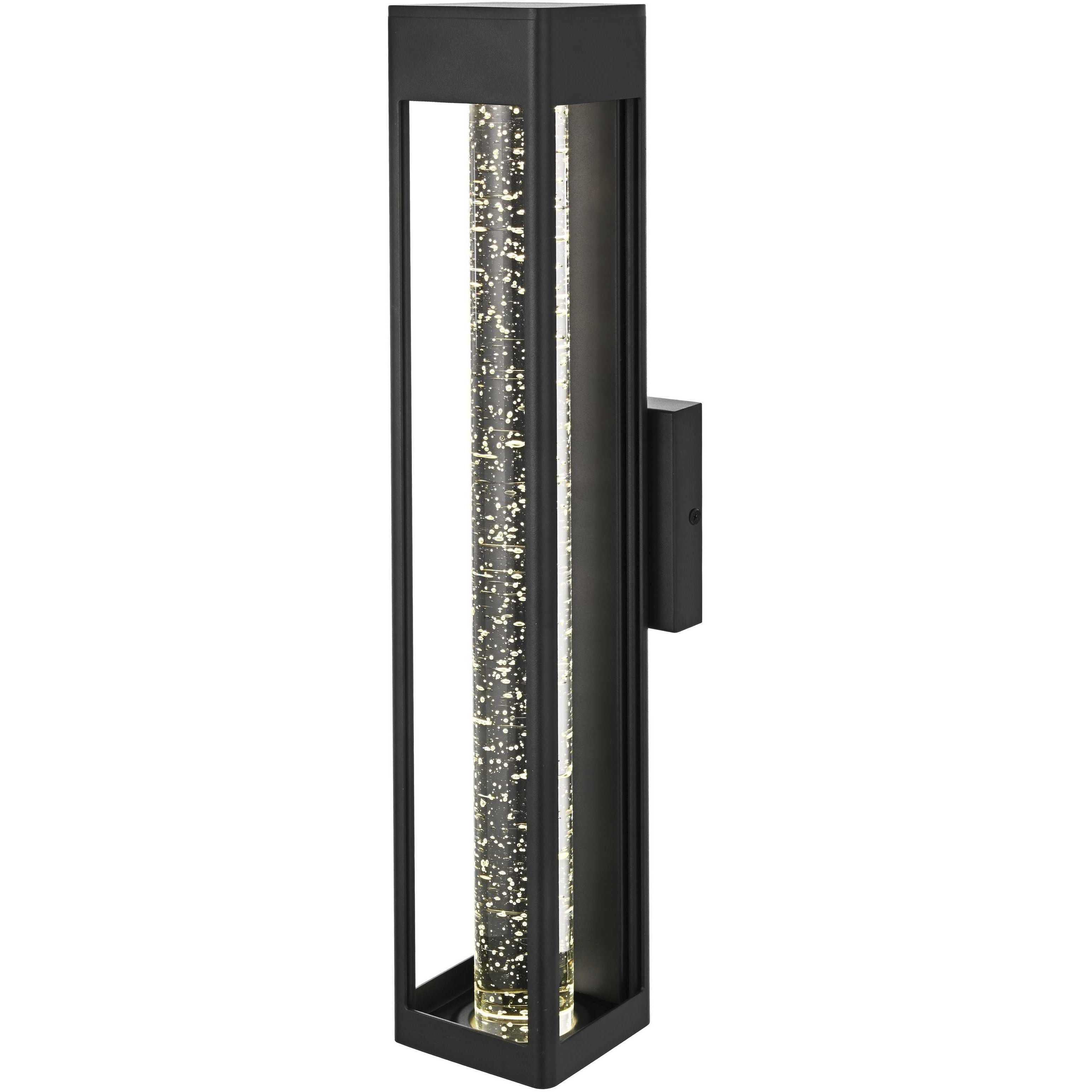 Amaris 1 Light 22 inch Black Outdoor Wall Sconce