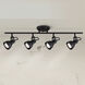 Polo 4 Light Black Track Lighting Ceiling Light