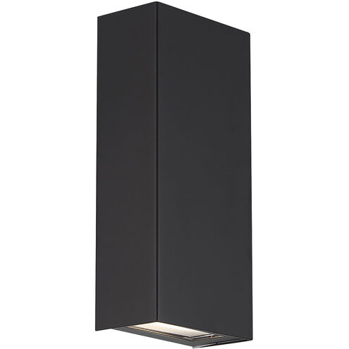 Blok LED 3 inch Black ADA Wall Sconce Wall Light, dweLED