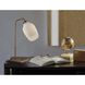 Clara 21 inch 40.00 watt Antique Brass Desk Lamp Portable Light