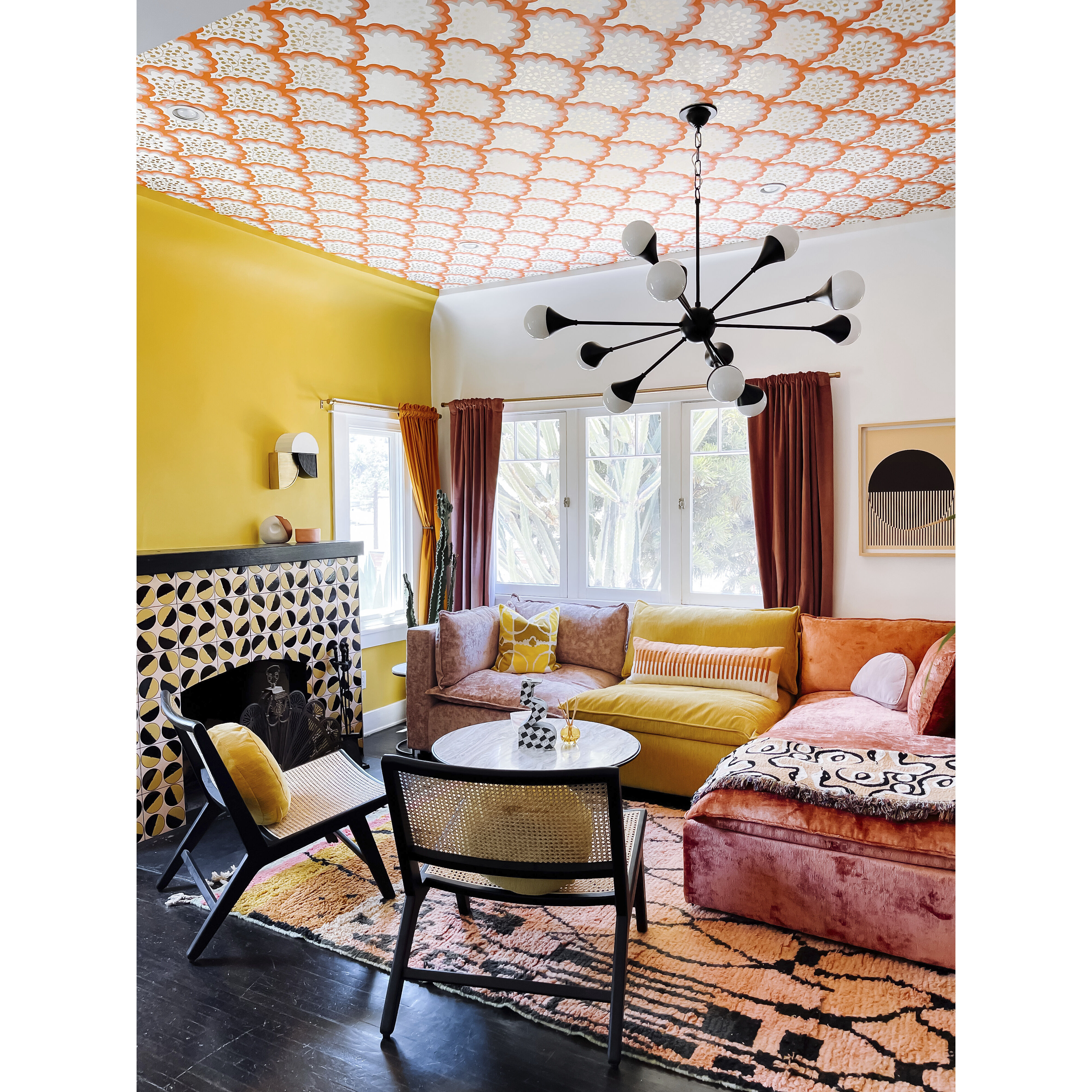 Ariana LED 49.5 inch Soft Black Chandelier Ceiling Light