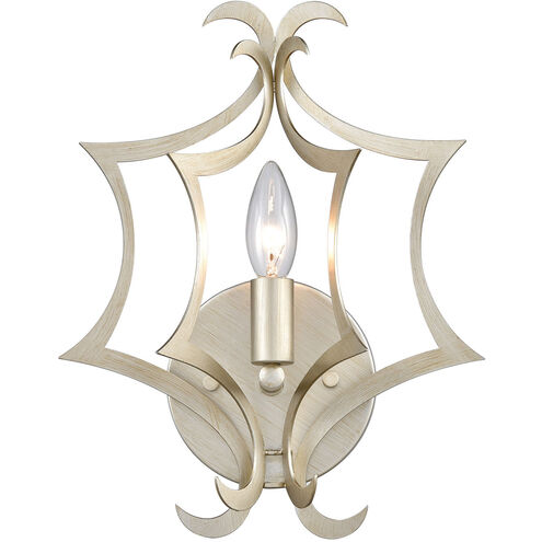 Beagle Channel 1 Light 10 inch Aged Silver Sconce Wall Light