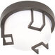 Beaumont LED 8 inch Textured Bronze Flush Mount Ceiling Light