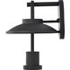 Harriman LED 17 inch Matte Black Outdoor Wall Sconce