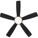 Disc II 52 inch Matte Black Downrod Ceiling Fans, Limited Fan