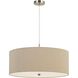 Addison 3 Light 24 inch Linen Pendant Ceiling Light