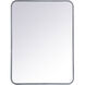 Evermore 32 X 24 inch Silver Mirror