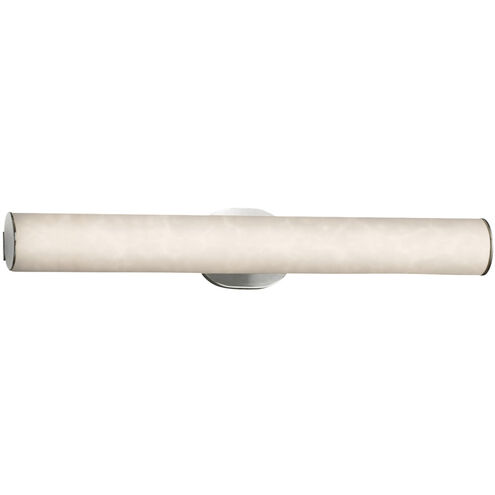 Clouds 28 inch Brushed Nickel Vanity Light Wall Light