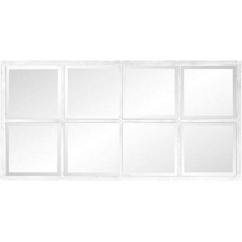 Atrium 48 X 24 inch White Washed Wall Mirror