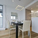 Atria 19.75 inch Silver Pendant/Chandelier Ceiling Light