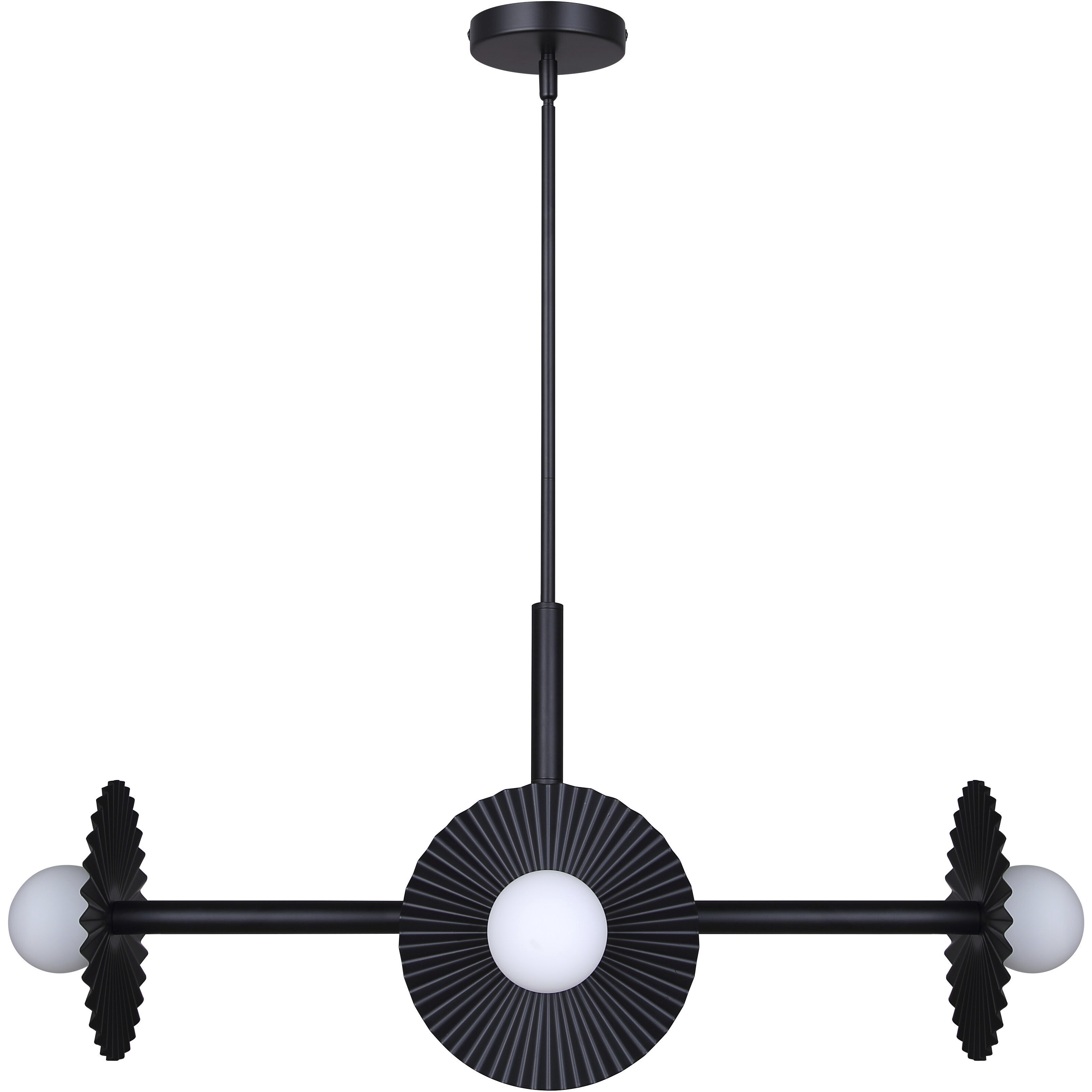 Payton 4 Light 16.88 inch Black Chandelier Ceiling Light