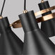 Towner 5 Light 29 inch Satin Brass Chandelier Ceiling Light