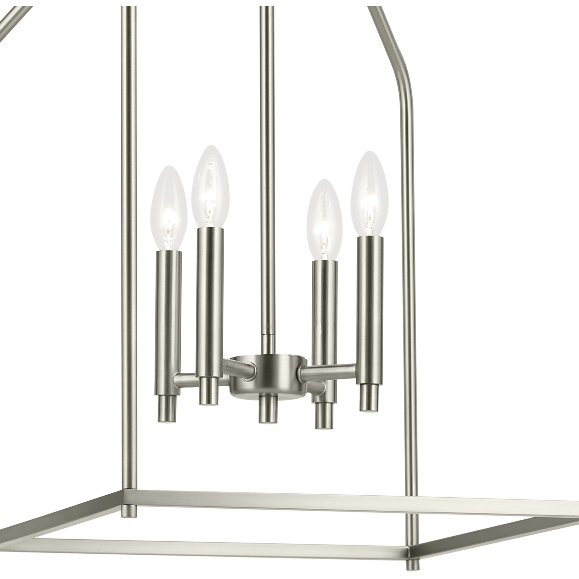 Madden 4 Light 16 inch Brushed Nickel Foyer Pendant Ceiling Light