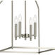 Madden 4 Light 16 inch Brushed Nickel Foyer Pendant Ceiling Light