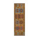 Sajal 36 X 24 inch Bright Yellow/Peach/Wheat/Sky Blue/Camel/Black Indoor Area Rug, Rectangle
