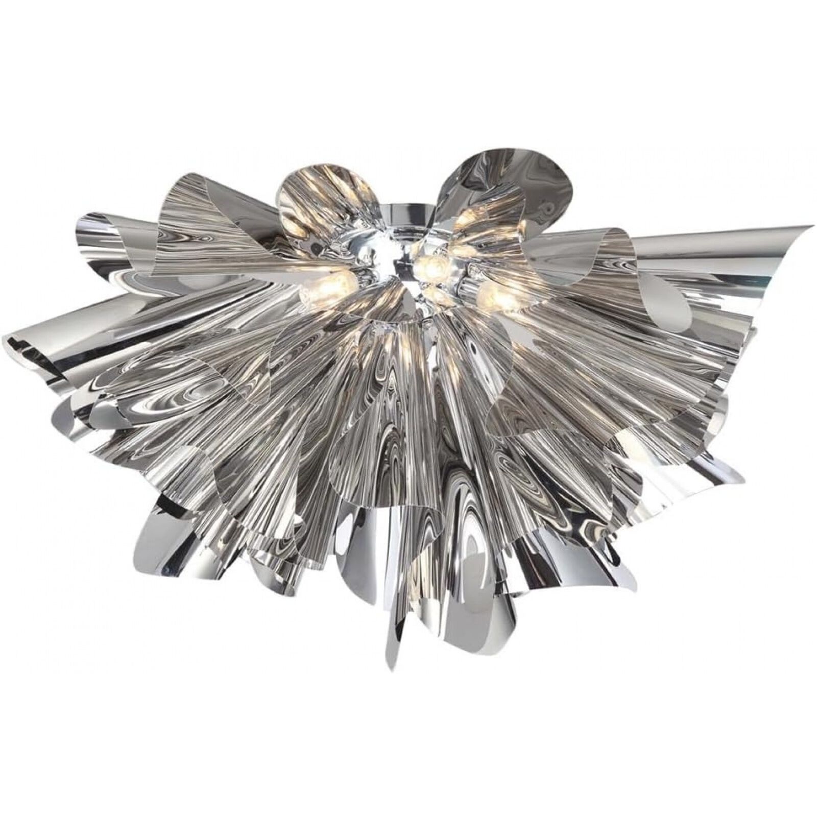 Bowery Lane LED 20 inch Chrome Flush Mount Ceiling Light