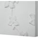 Beaudelaire Matte White Wall Decor, Set of 3