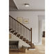 Lynca LED 13.75 inch Chrome and Brushed Nickel Flush Mount Ceiling Light