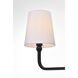 Colson 3 Light 26 inch Black Bath Sconce Wall Light