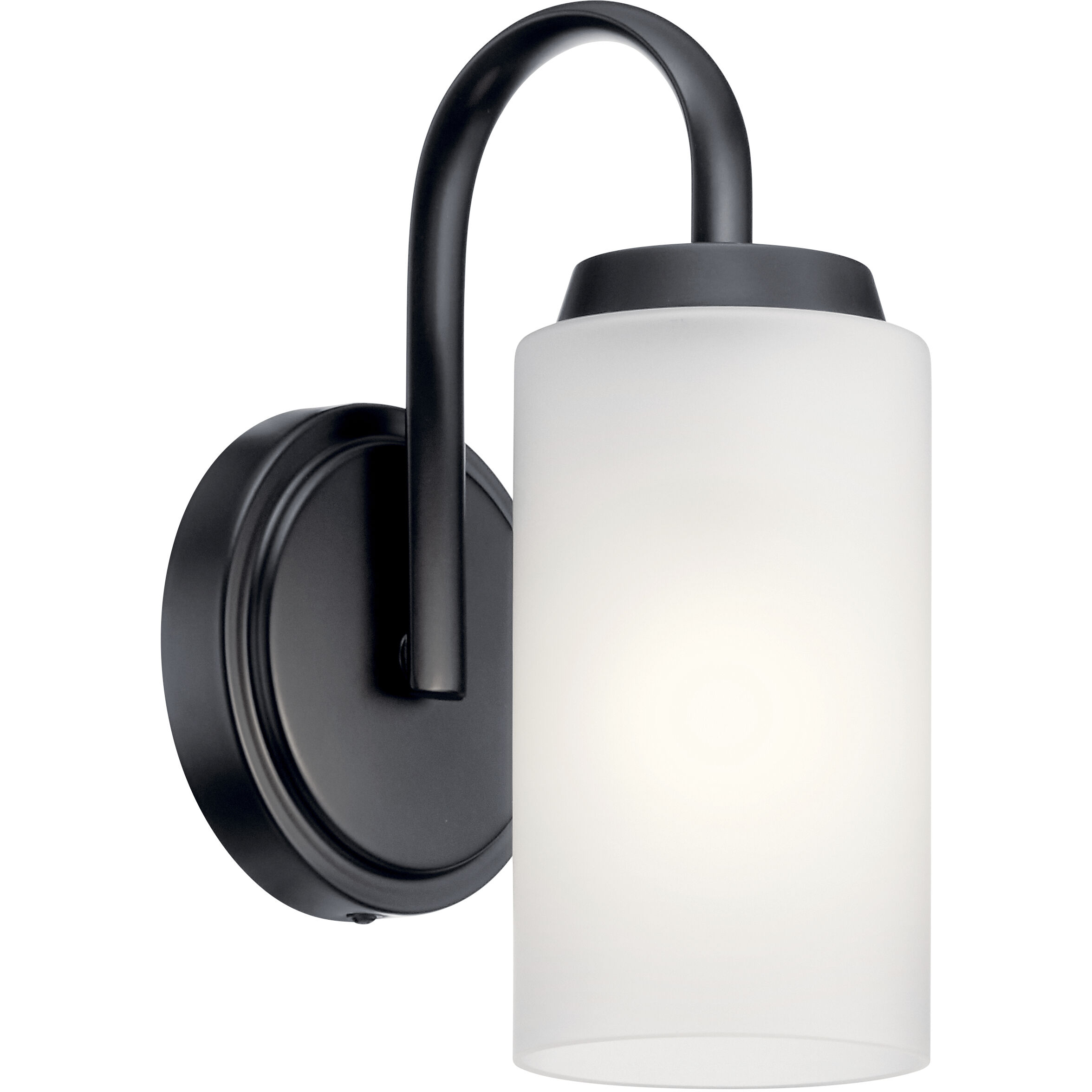 Kennewick 1 Light 4.75 inch Black Wall Sconce Wall Light