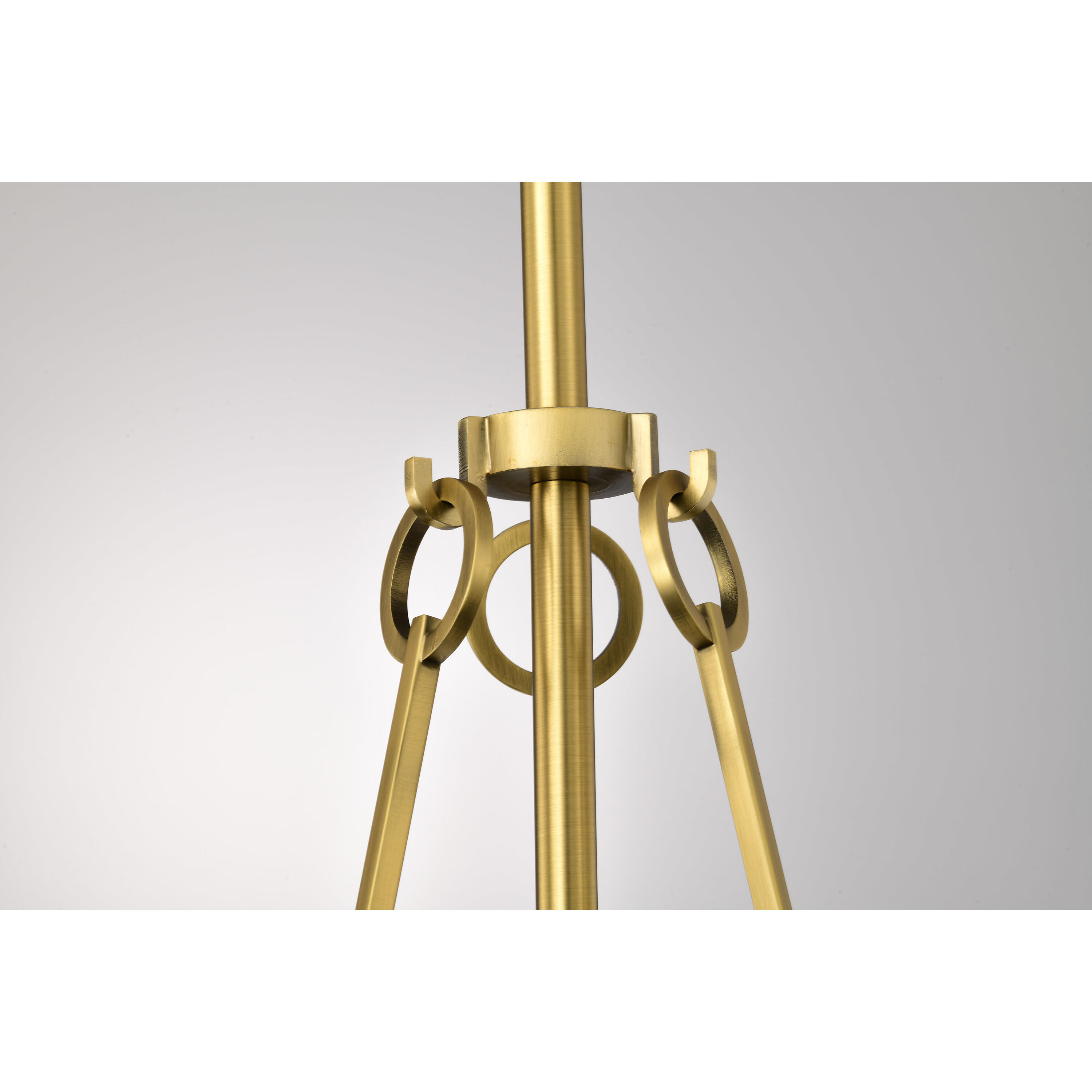 Valentine 8 inch Vintage Brass Pendant Ceiling Light