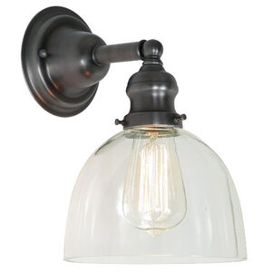 Union Square 1 Light 7 inch Gun Metal Wall Sconce Wall Light