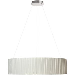 Carla LED 23.5 inch White Chandelier Ceiling Light
