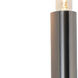 Mavisten Edition Carbonia LED 5.25 inch Black Chrome Wall Sconce Wall Light