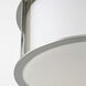 Barbara Barry Phinn LED 13 inch Polished Nickel Flush Mount Ceiling Light
