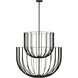 Sean Lavin Sanchi 3 Light 36 inch Aged Iron Chandelier Ceiling Light