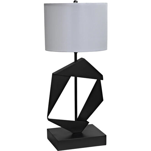 Timothy 28 inch 60.00 watt Matte Black Table Lamp Portable Light