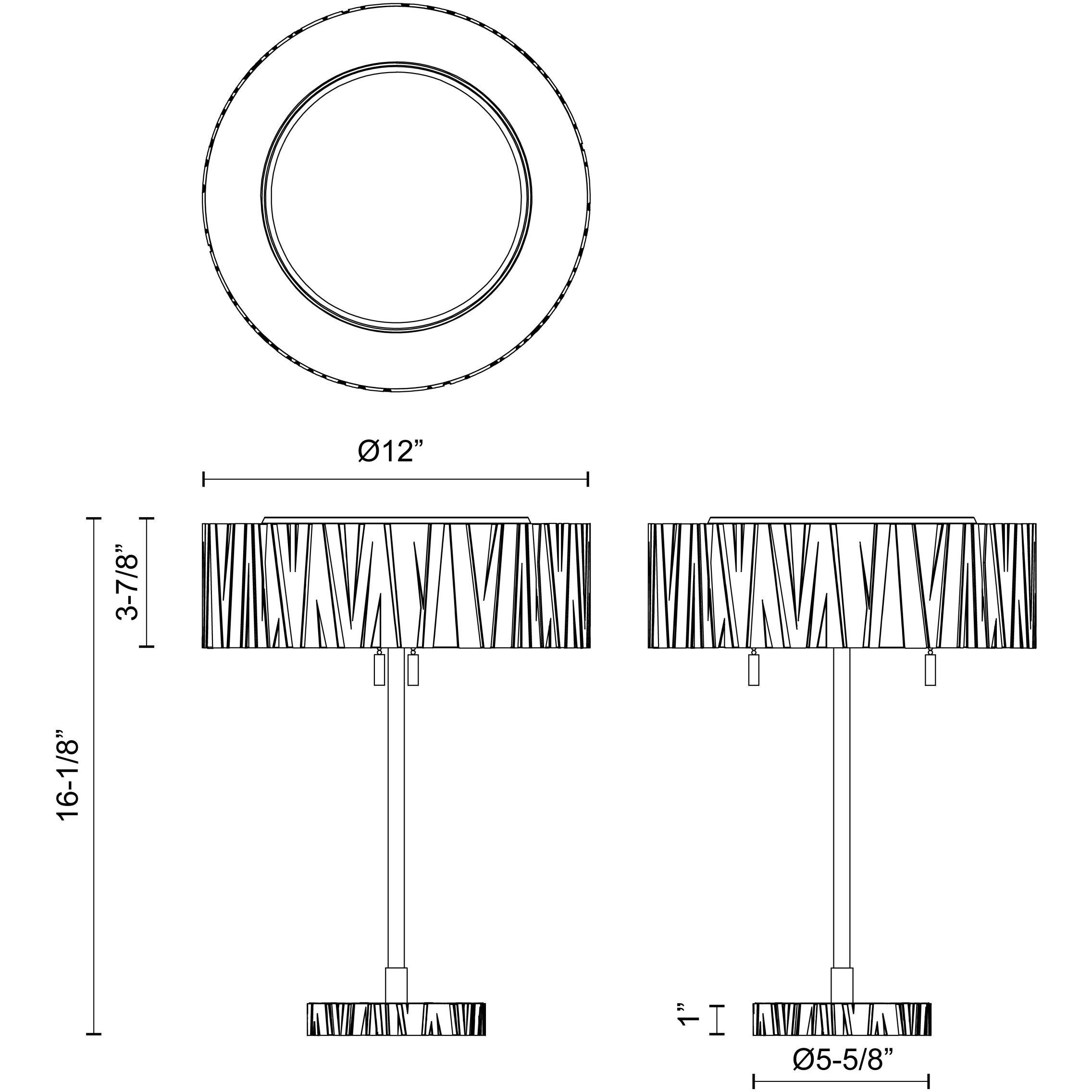 Kensington 16.13 inch 120.00 watt Urban Bronze Table Lamp Portable Light