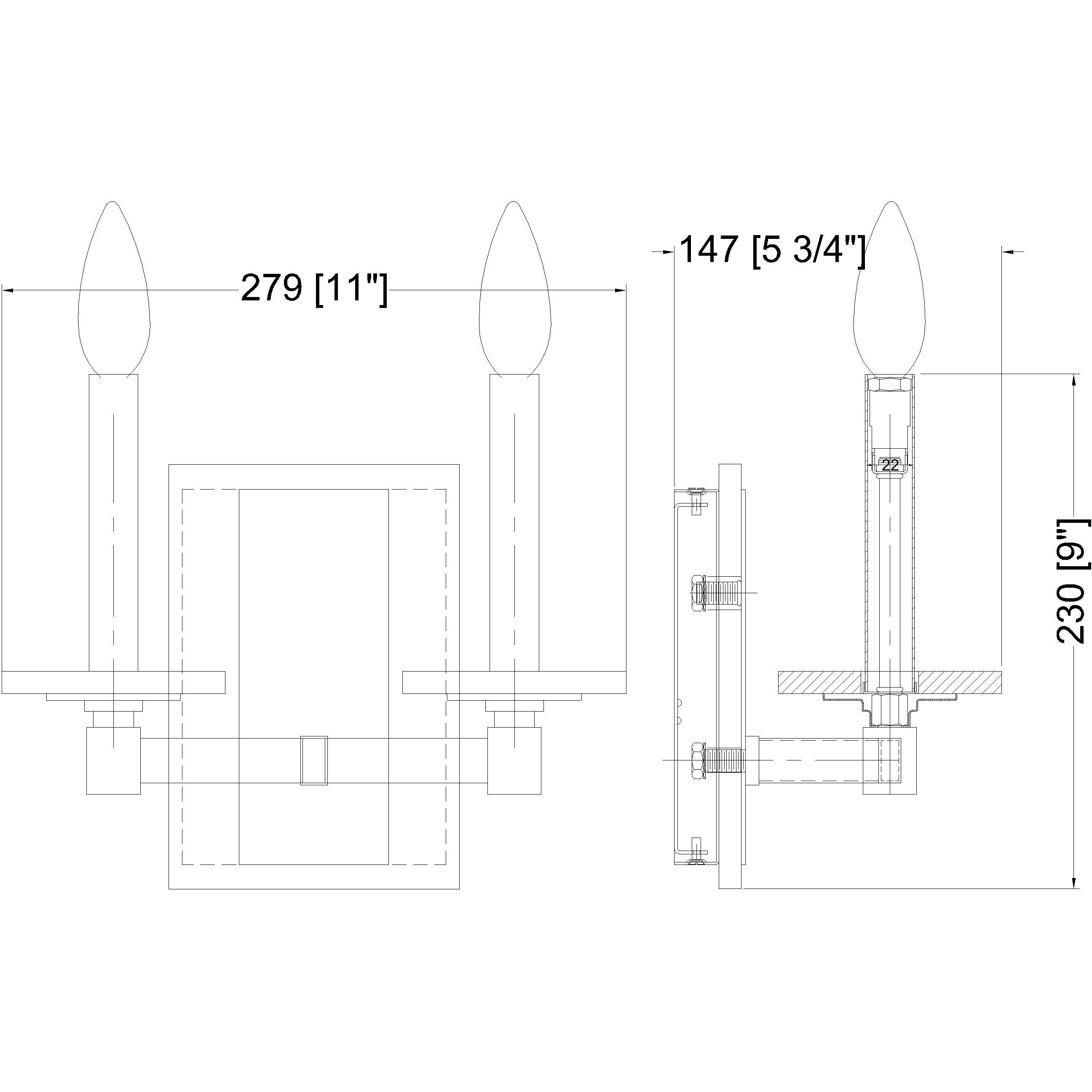 Kaden Wall Sconce Wall Light in Matte Black
