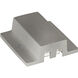 J Track 120 Brushed Nickel Track Component Ceiling Light