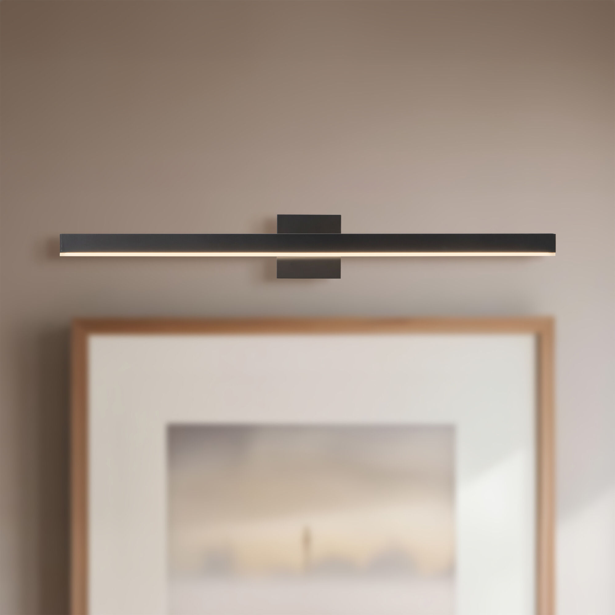 Vega 19 watt 30.88 inch Black Wall/Picture Light Wall Light