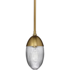 Whitworth 1 Light 6 inch Polished Brass Pendant Ceiling Light, Small