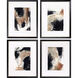 Abstract Collection Brown Framed Art