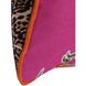 Dann Foley Double Sided Pillow 5 inch Hot Pink and Multi Throw Pillow