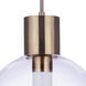 Watson LED 15.75 inch Satin Brass Pendant Ceiling Light